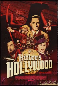 9r1199 HITLERS HOLLYWOOD 1sh 2018 World War II Nazi film-making, images of Goebbels and film stars!