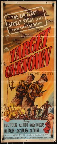 9r0509 TARGET UNKNOWN insert 1951 never before told United States Air Force secret story!