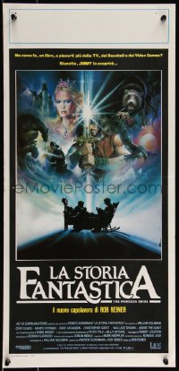 9r0838 PRINCESS BRIDE Italian locandina 1988 Rob Reiner fantasy classic, best different fantasy art!