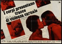9r0863 TORSO Italian 26x36 pbusta 1973 Sergio Martino, sexy Suzy Kendall, bizarre psychosexual minds