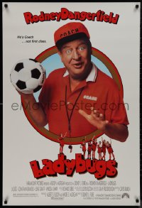 9r1253 LADYBUGS 1sh 1992 great images of Rodney Dangerfield, wacky soccer cover!