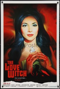 9r1272 LOVE WITCH 1sh 2017 Robinson in title role as Elaine, vintage-style art by Koelsch!