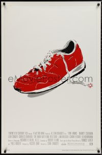 9r1282 MAN WITH ONE RED SHOE revised 1sh 1985 Tom Hanks, great minimalist design!