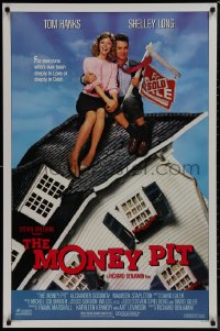 9r1300 MONEY PIT 1sh 1986 Steven Spielberg, Tom Hanks & Shelley Long are deeply in love & debt!