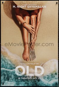 9r1319 OLD teaser DS 1sh 2021 creepy beach image, a new trip from M. Night Shyamalan!