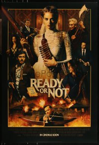 9r1356 READY OR NOT int'l advance DS 1sh 2019 sexy bride Samara Weaving, in-laws can be murder!