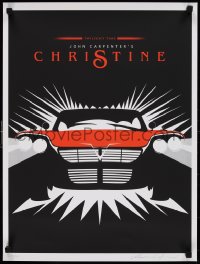 9r0316 CHRISTINE signed #22/50 18x24 art print 2010s by Louis Falzarano, written by Stephen King!