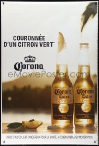 9r0082 CORONA EXTRA printer's test DS 47x69 French advertising poster 2000s image of two bottles!