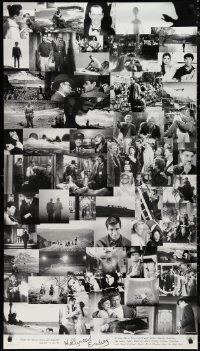 9r0072 HOLLYWOOD ENDING 28x50 special poster 2002 Woody Allen, final frames from 52 different movies