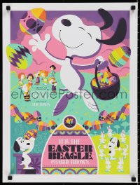 9r0353 IT'S THE EASTER BEAGLE CHARLIE BROWN signed artist's proof art print 2013 by Whalen, variant!