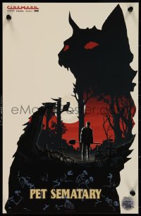 9r0294 PET SEMATARY mini poster 2019 Stephen King horror remake, sometimes dead is better!
