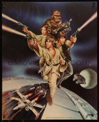 9r0618 STAR WARS 19x23 special poster 1978 Goldammer art, Procter & Gamble tie-in!