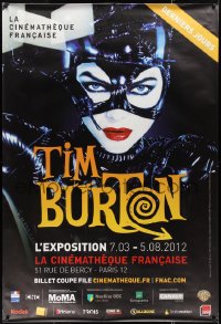9r0029 TIM BURTON L'EXPOSITION 47x69 French museum/art exhibition 2012 Pfeiffer as Catwoman!
