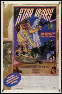 9r1426 STAR WARS style D soundtrack 1sh 1978 George Lucas, circus poster art by Struzan & White!