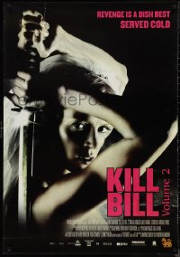 9r0641 KILL BILL: VOL. 2 DS Thai poster 2004 Uma Thurman with katana, Tarantino!