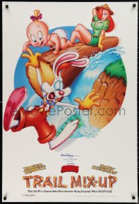 9r1457 TRAIL MIX-UP DS 1sh 1993 John Hom art Roger Rabbit, Baby Herman, Jessica Rabbit!