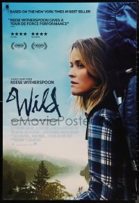 9r1475 WILD style B int'l DS 1sh 2014 cool different image of Reese Witherspoon hiking!