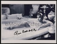 9s0546 GINA LOLLOBRIGIDA signed 8.5x11 REPRO still 1990s it can be framed with the included magazine!