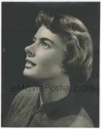 9s0428 INGRID BERGMAN signed deluxe 10.5x13.5 still 1947 inscribed to Louella Parsons!