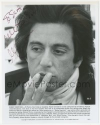 9s0902 AL PACINO signed 8x10 still 1977 great super close portrait from Bobby Deerfield