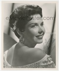 9s0910 ANN MILLER signed 8x10 still 1950s pretty smiling close up looking over her shoulder!