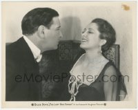 9s0925 BILLIE DOVE signed 8x10 still 1931 close up smiling at Conway Tearle in The Lady Who Dared!