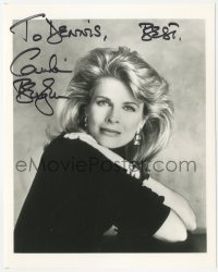 9s1212 CANDICE BERGEN signed 8x10 REPRO photo 1990s great close portrait of the famous actress!