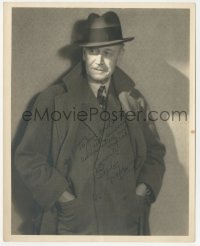 9s0941 CHARLEY GRAPEWIN signed deluxe 8x10 still 1930s wearing coat & hat with hands in pockets!