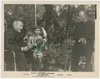 9s0953 DEBBIE REYNOLDS signed 8x10 still 1959 with Bing Crosby & Les Tremayne in Say One For Me!