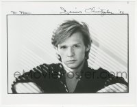 9s1233 DENNIS CHRISTOPHER signed 8x10 REPRO photo 1992 head & shoulders portrait by Greg Gorman!