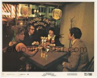 9s0958 DIANE KEATON signed 8x10 mini LC #1 1972 in restaurant with Woody Allen in Play It Again, Sam!