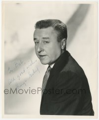 9s1254 GEORGE GOBEL signed 8x10 REPRO photo 1980s great head & shoulders portrait of the comedian!