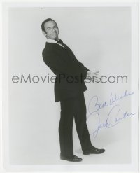 9s1270 JACK CARTER signed 8x10 REPRO photo 1980s full-length portrait of the stand-up comedian!