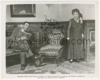 9s1028 JAMES STEWART signed 8x10 still 1950 he also signed for his imaginary rabbit friend Harvey!