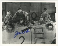 9s1288 JOE COBB signed 8x10 REPRO photo 1980s great portrait with his Our Gang co-stars!