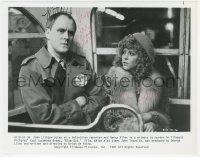 9s1050 JOHN LITHGOW signed 8x10 still 1981 close up with murder witness Nancy Allen in Blow Out!