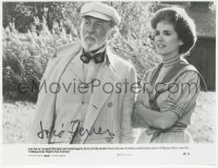 9s1054 JOSE FERRER signed 7.5x9.5 still 1982 with Julie Hagerty in A Midsummer Night's Sex Dream!