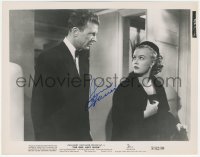 9s1059 JUNE HAVER signed 8x10.25 still 1953 close up staring at Dan Dailey in The Girl Next Door!