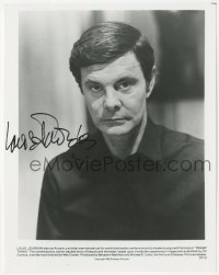 9s1077 LOUIS JOURDAN signed 8x10.25 still 1982 c/u later in his career when he made Swamp Thing!