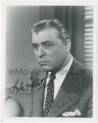 9s1309 LYLE TALBOT signed 8x10 REPRO photo 1980s great head & shoulders portrait of the leading man!