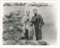 9s1313 MAN FROM PLANET X signed 8x10 REPRO photo 1980s by BOTH Robert Clarke AND William Schallert!