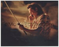 9s1411 MICHAEL MADSEN signed color 8x10 REPRO photo 2000s w/ katana in Tarantino's Kill Bill Vol 2!