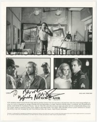 9s1107 NICOLAS CAGE signed 8x10 still 1997 three images of him starring in Con Air!