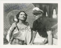 9s1342 RICARDO CORTEZ signed 8.25x10.75 REPRO still 1970 c/u with beautiful Kay Francis in Mandalay!