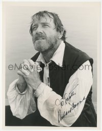 9s1134 RICHARD CRENNA signed TV 7x9 still 1979 as the leader in Mayflower: The Pilgrims' Adventure!
