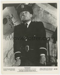 9s1143 ROD STEIGER signed 8x10.25 still 1962 close up as Tiptoes in Convicts 4, retitled Reprieve!