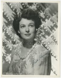 9s1150 RUTH HUSSEY signed 8x10.25 still 1940s great MGM studio portrait of the leading lady!