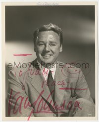 9s1170 VAN JOHNSON signed deluxe 8x10 still 1950s smiling portrait of the leading man in suit & tie!