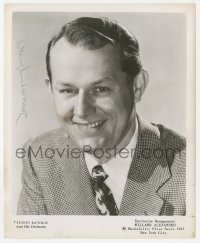 9s1171 VAUGHN MONROE signed 8.25x10 music publicity still 1950s portrait of the Big Band leader!