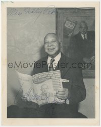 9s0764 W.C. HANDY signed 8x10 photo 1956 African American composer nicknamed Father of the Blues!